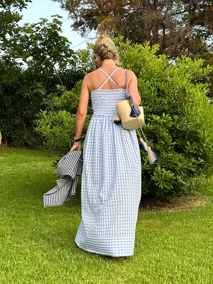 GINGHAM SUNDRESS