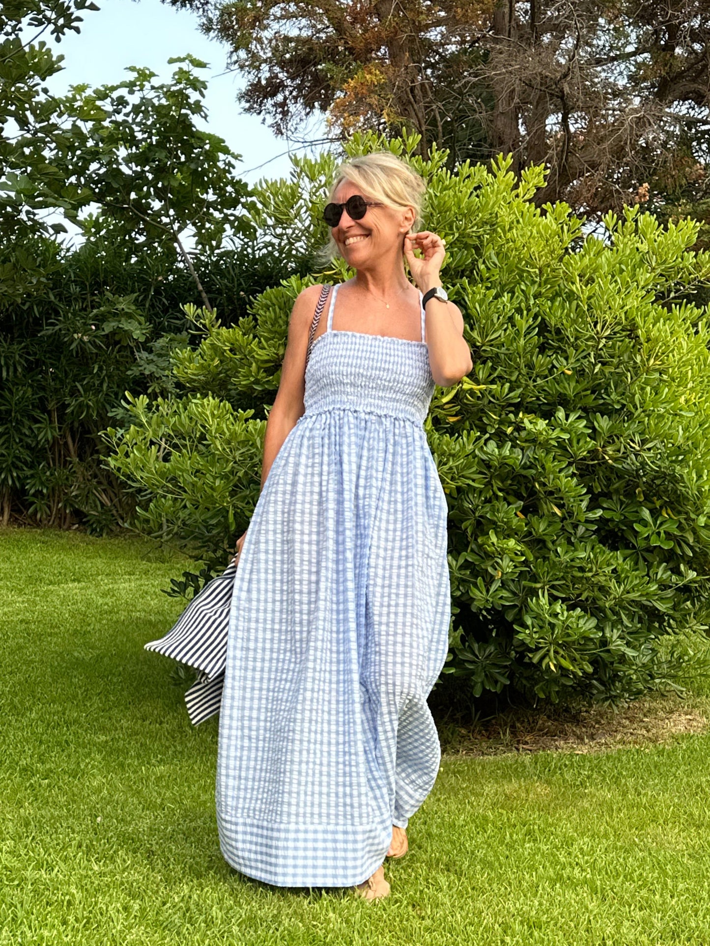GINGHAM SUNDRESS