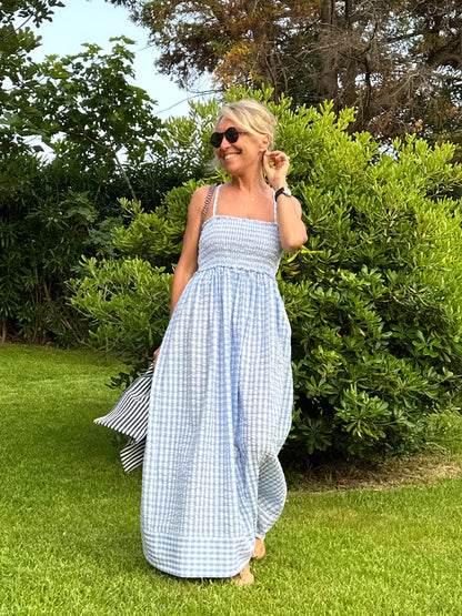 GINGHAM SUNDRESS