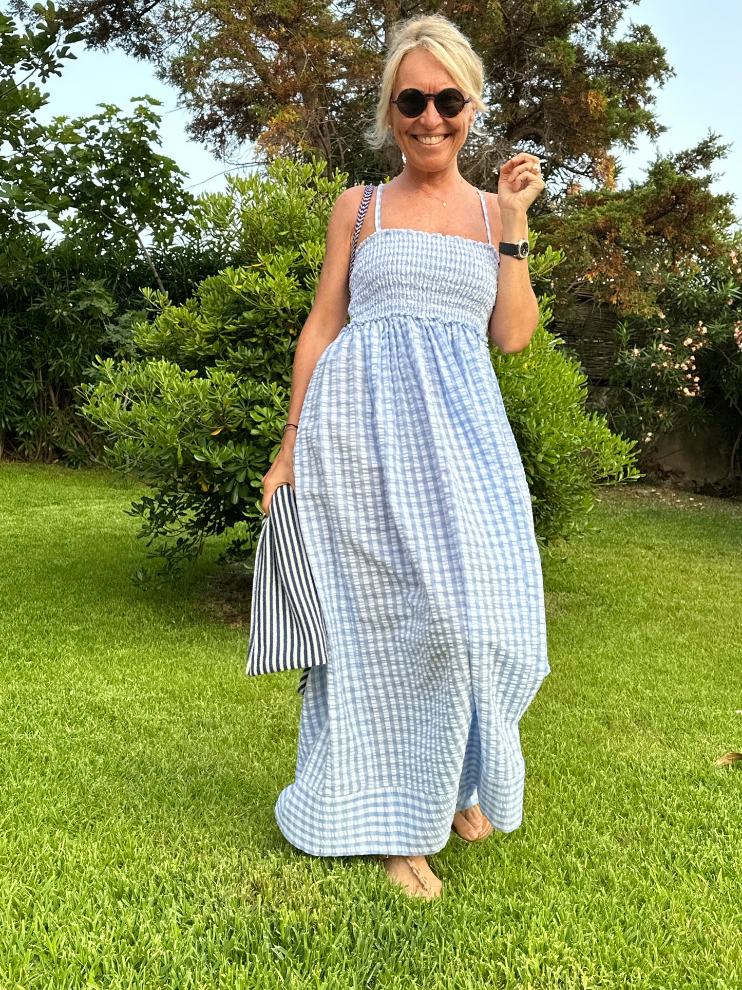 GINGHAM SUNDRESS